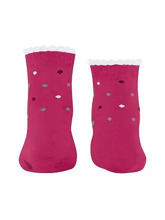 FALKE | Chaussettes enfant MULTIDOT fuchsia | rot